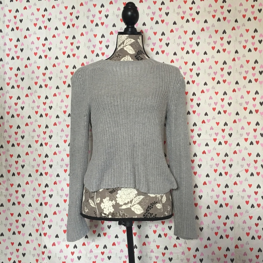 American apparel gray aslan sweater